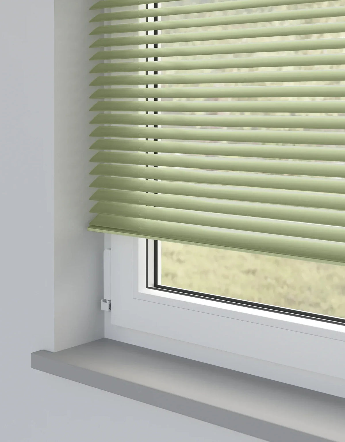 Khaki Metal Venetian Blind