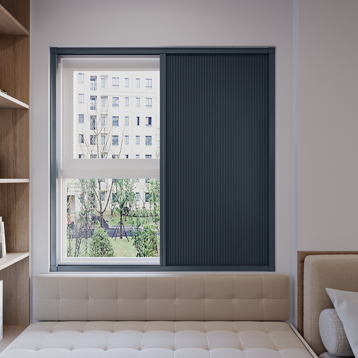 The Viral Honeycomb Complete Blackout Blinds – Stay Cool, Blockout Noise, Sleep Better
