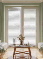 snow white shutter blinds