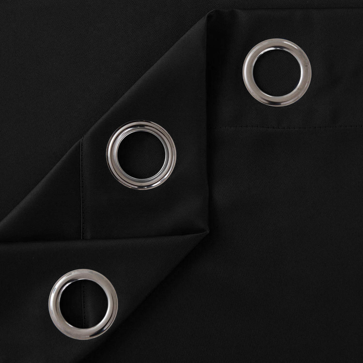 Home Essentials Blackout EyeletBlack Curtain