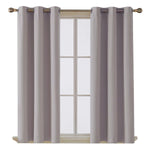 Home Essentials Blackout EyeletWhite Curtain