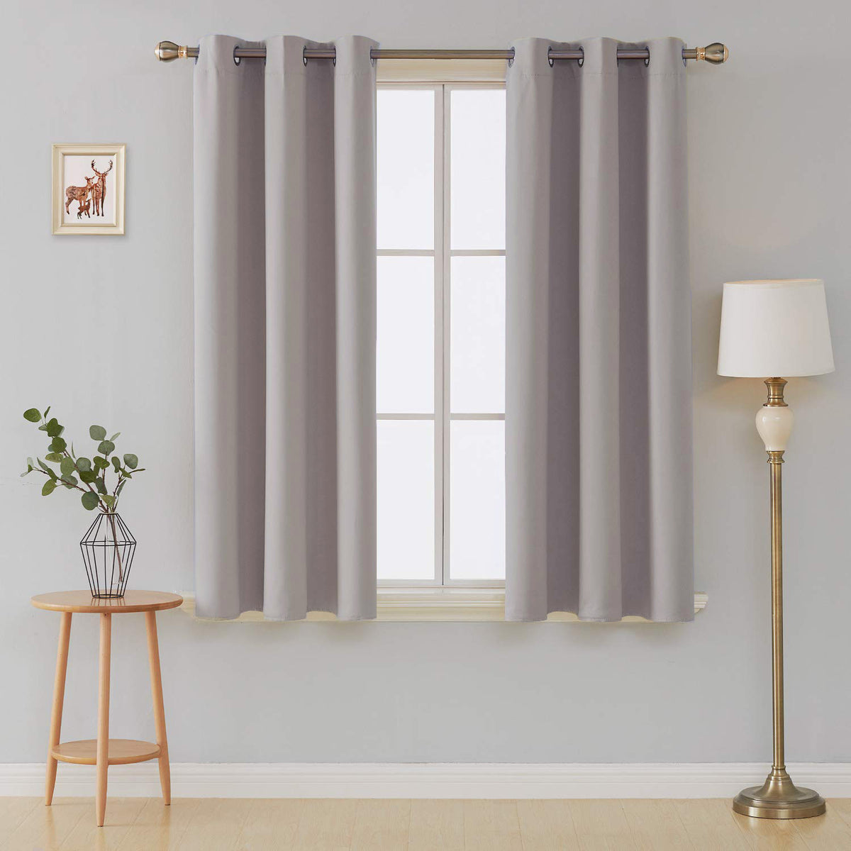 Home Essentials Blackout EyeletCream Curtain