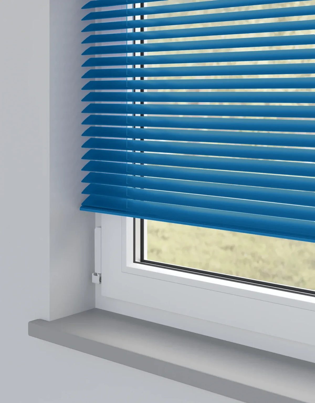 Oxford Blue Metal Venetian Blind - 25mm
