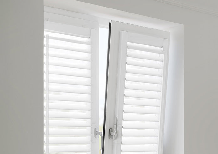 Sierra, Ice White - Perfect Fit Shutter Blind