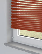 Russet Metal Venetian Blind