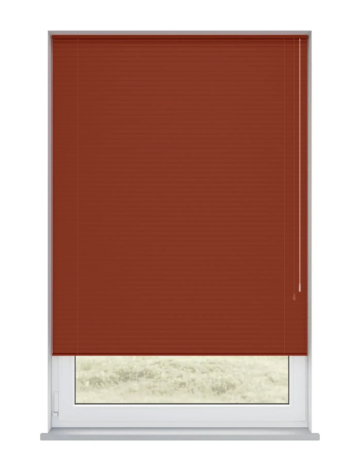 Russet Metal Venetian Blind