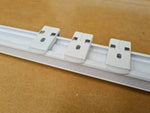 3 X Roman Blinds Push Fit Spring Bracket For Side Winder Head Rail - SPARE PART
