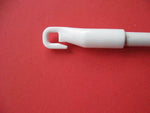 VERTICAL BLIND OPERATING ROD WAND STICK - REPLACEMENT HOOK ONLY- WHITE