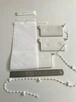 REPLACEMENT VERTICAL BLIND BOTTOM WEIGHTS CHAINS REPAIR KIT SPARE PARTS-89MM
