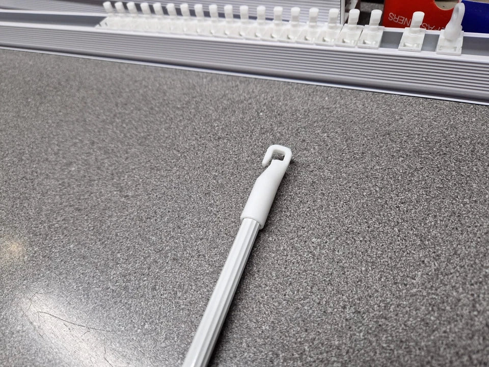 Vertical Blinds Control Wand Stick- Child Safe- White