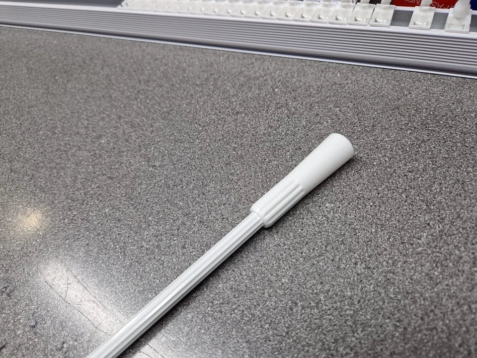 Vertical Blinds Control Wand Stick- Child Safe- White