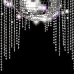 3 Meter Silver Beaded Pull Chain Extension with Connector for Ceiling Light Fan