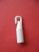 VERTICAL BLIND OPERATING ROD WAND STICK - REPLACEMENT HOOK ONLY- WHITE
