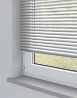 Satin Silver Metal Venetian Blind