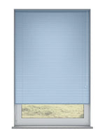 Sea Blue Metal Venetian Blind - 25mm