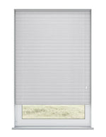 Silver Metal Venetian Blind - 25mm