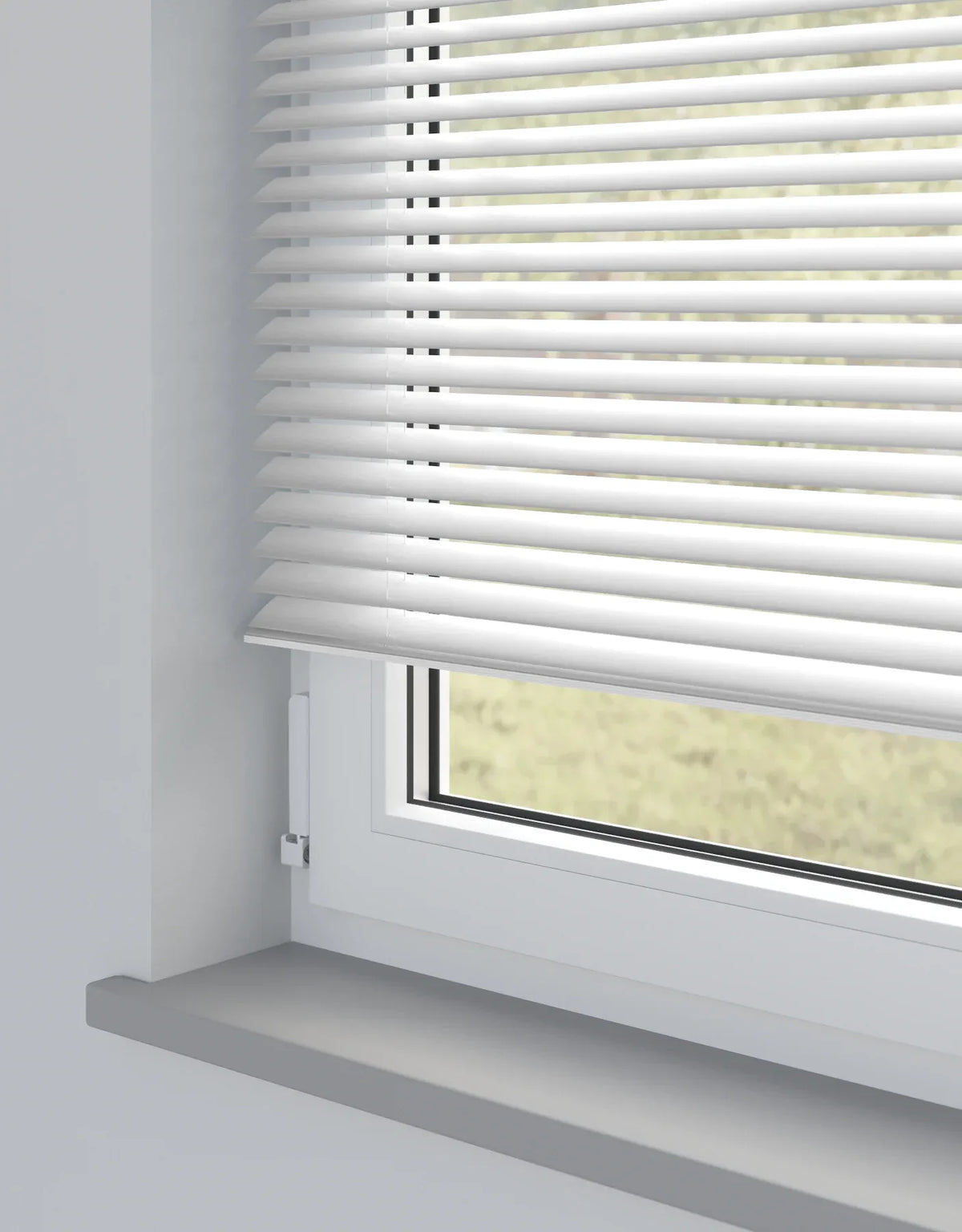 White Metal Venetian Blind