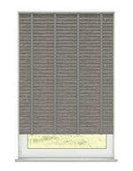 Aquawood Night Fall Faux Wooden Blind With Tape - 50mm