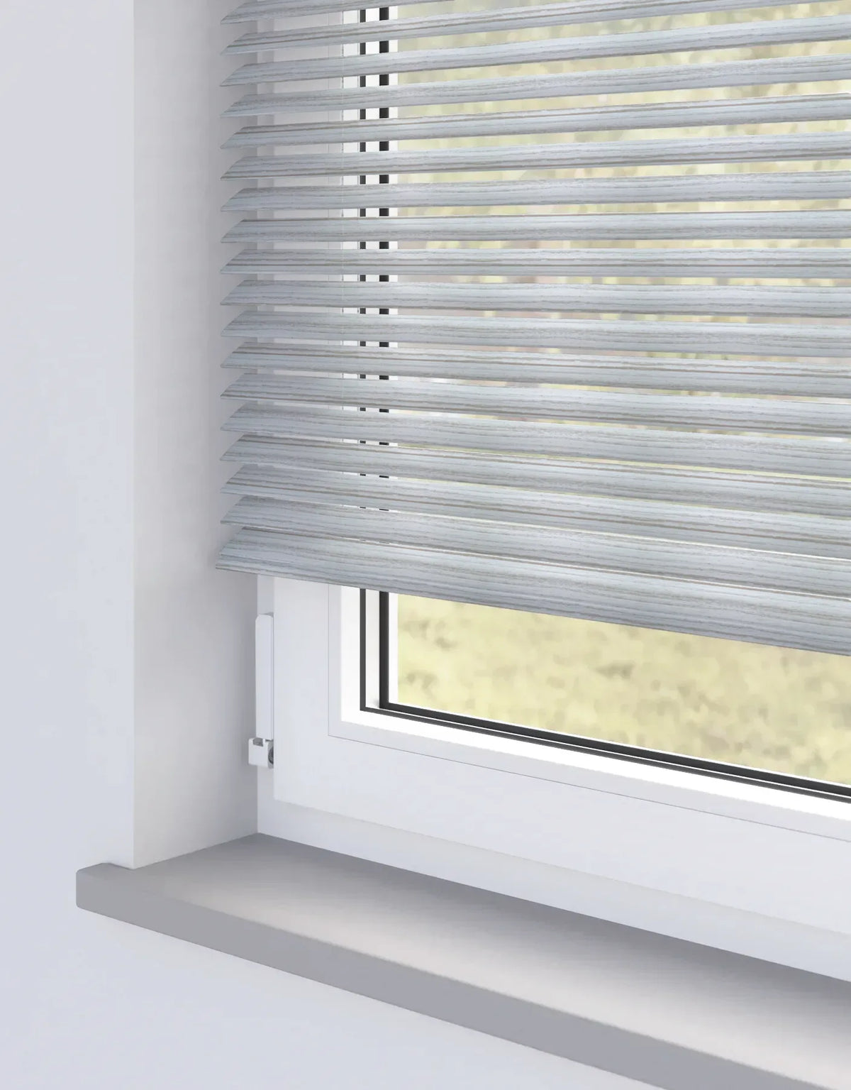 Aquawood Grey Wooden Blind