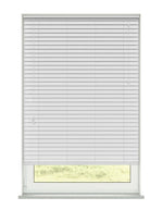 Expressions Zenith White Faux Wooden Blind - 50mm