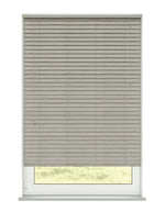 Expressions Harbour Grey Faux Wooden Blind - 50mm
