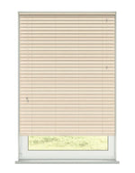 Expressions White Oak Faux Wooden Blind - 50mm