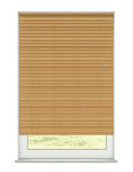 Expressions Medium Oak Faux Wooden Blind - 50mm
