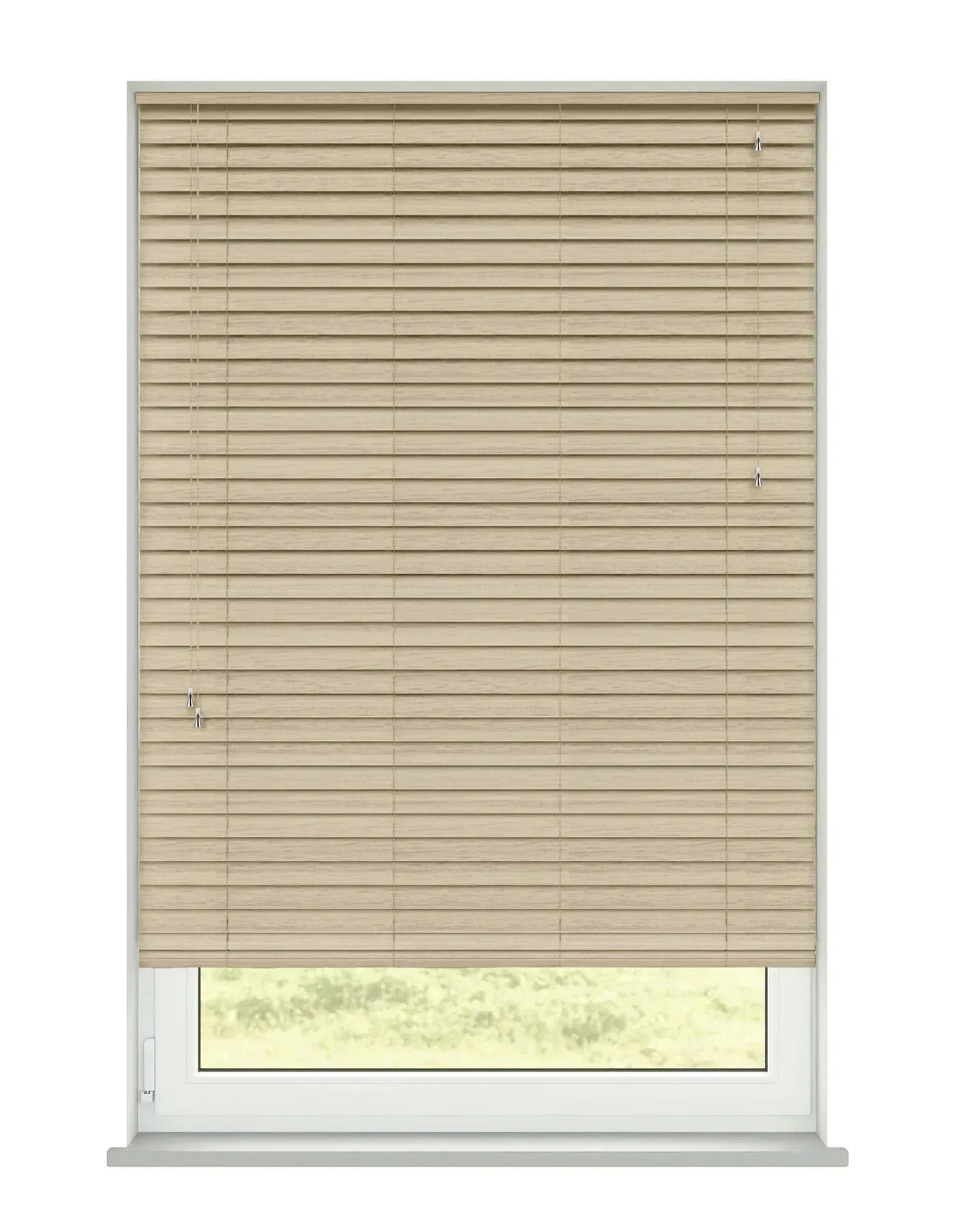 Expressions Greige Wooden Blind