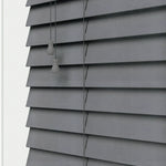 Urban Midnight Faux Wooden Blind - 50mm