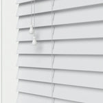 Urban Lily White Faux Wooden Blind - 50mm