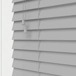 Expressions Misty Grey Faux Wooden Blind - 50mm