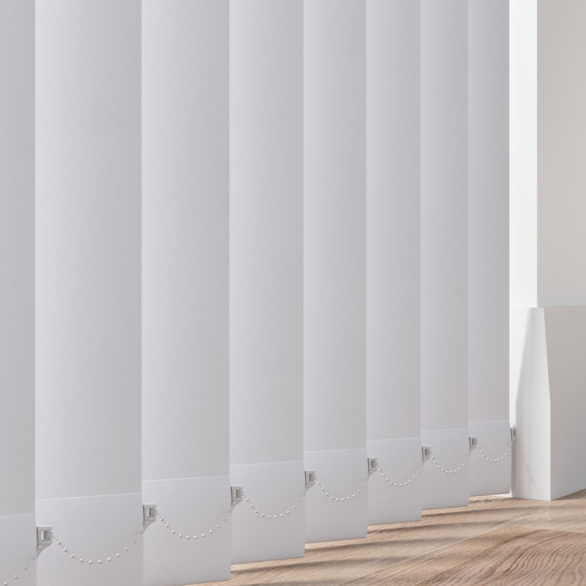 Marine White Vertical Replacement Blind Slat