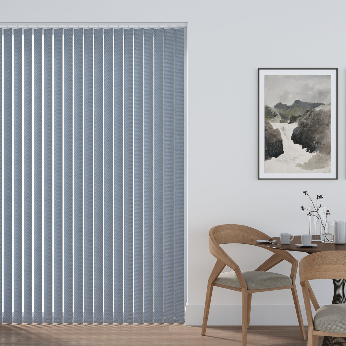 Sorrento Midnight Vertical Replacement Blind Slat