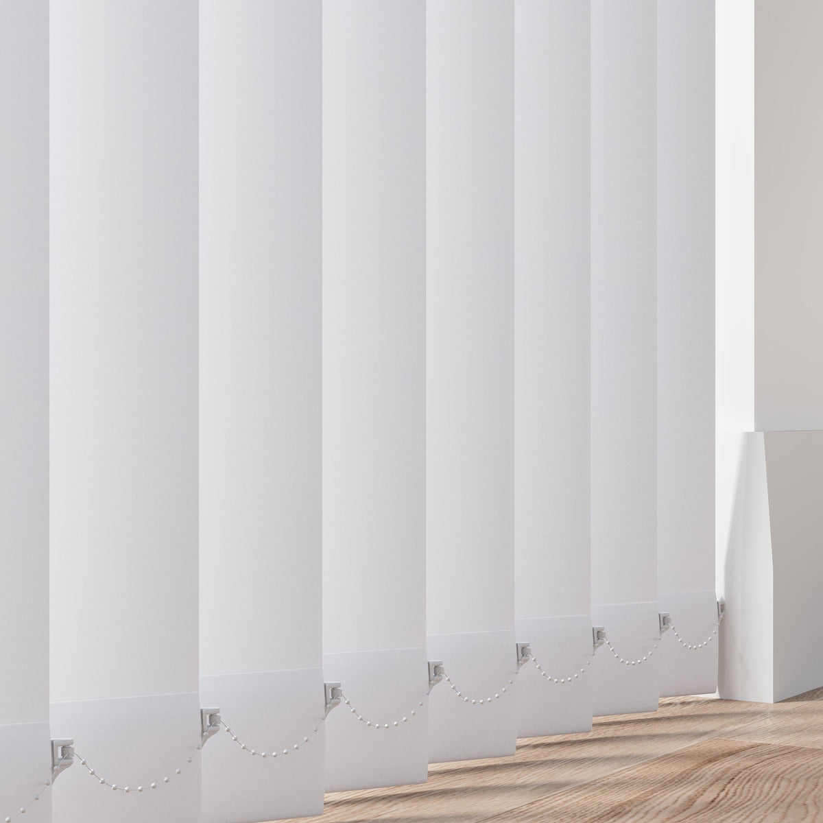 Urban Fr Bright White Vertical Replacement Blind Slat