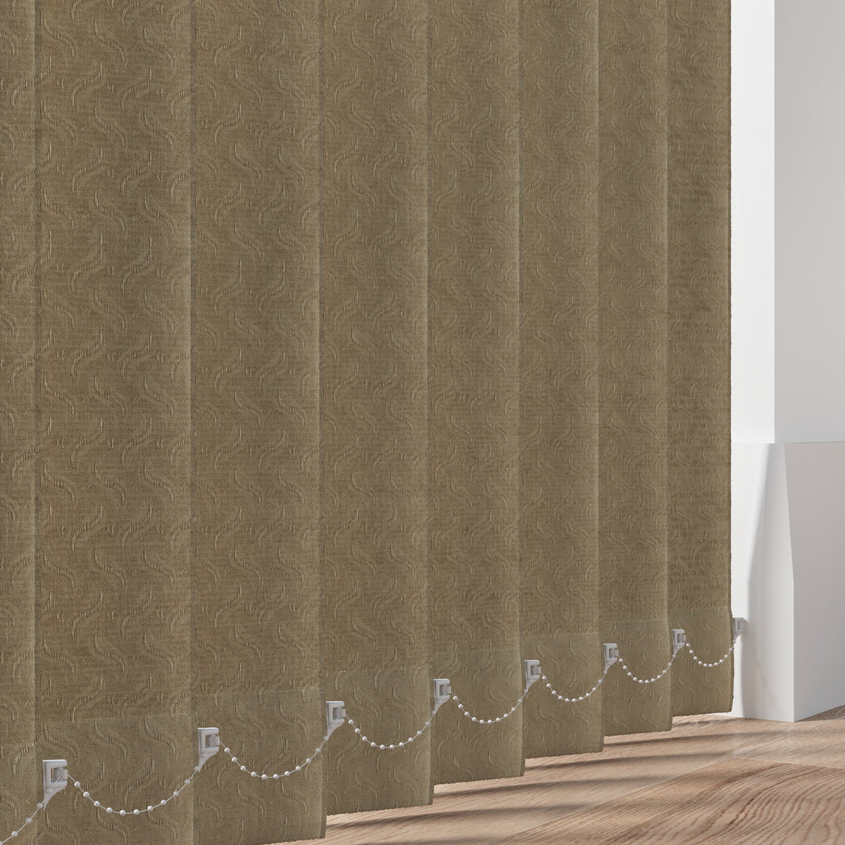 Dolphin Beige Vertical Replacement Blind Slat