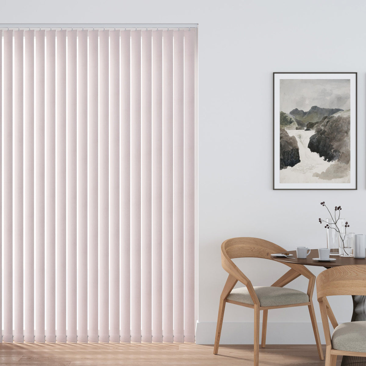 Feather Weave Chantilly Vertical Blind Slat