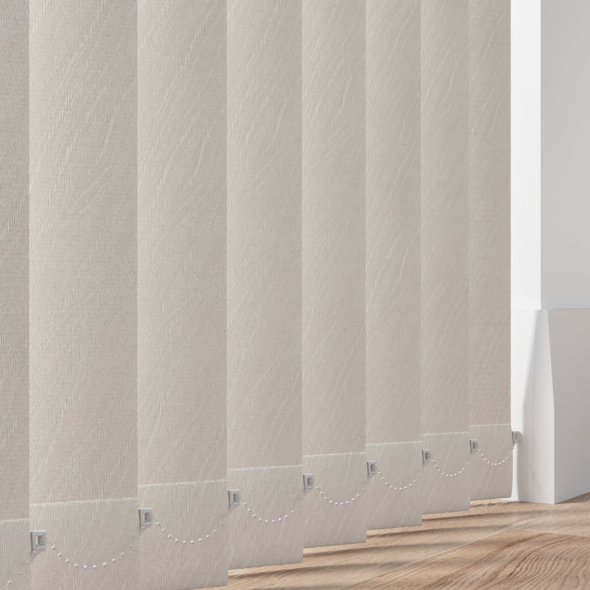 Pacific Ivory Vertical Replacement Blind Slat