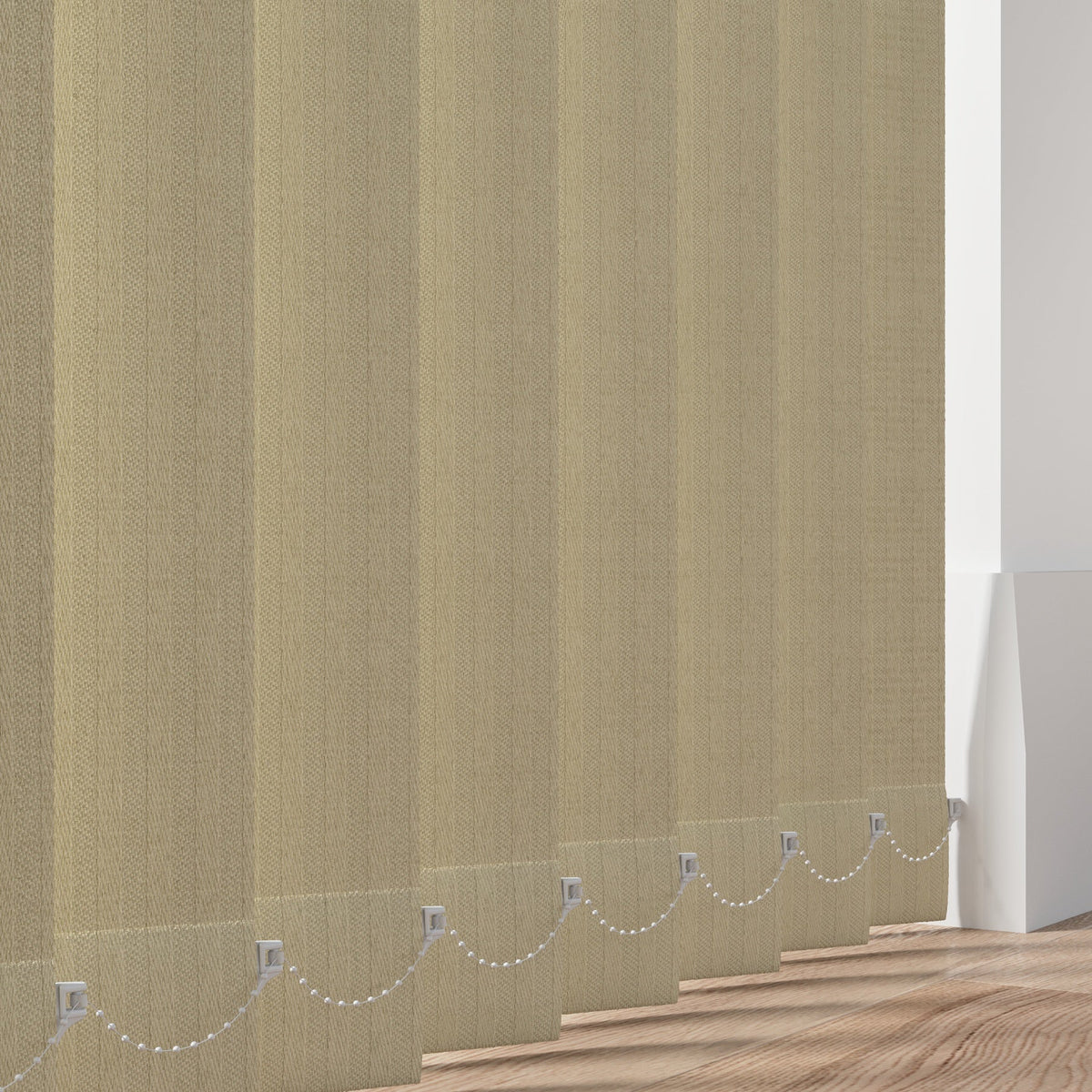 Rome Beige Vertical Replacement Blind Slat